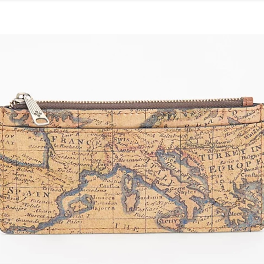 NWT Patrica Nash euro map wallet